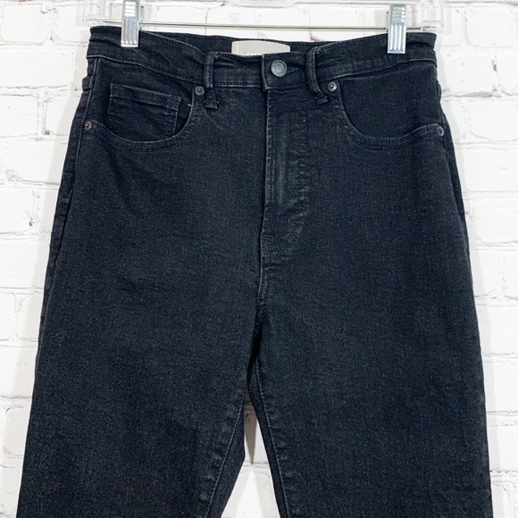 Everlane Hi Rise Black skinny stretchy Jeans - Picture 3 of 8